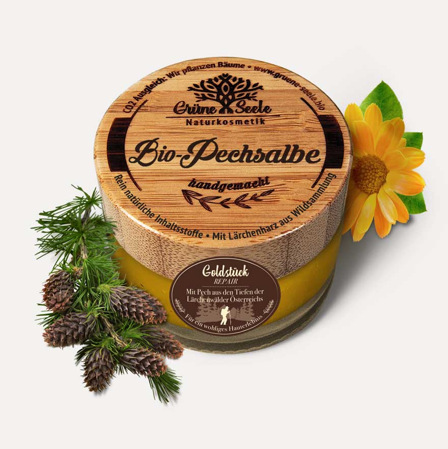 Bio Pechsalbe mit Ringelblume und Echinacea